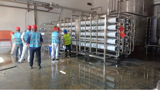 工廠反滲透純水設備 34噸工業反滲透設備