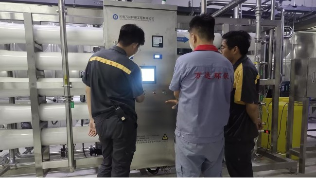 1噸每小時去離子水制水設備在電鍍行業的解說