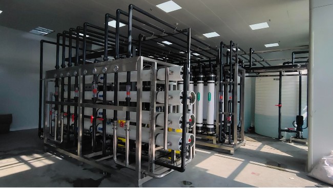 二級反滲透純化水制水設備工作原理