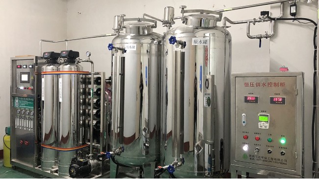 工業ro反滲透純水機 反滲透+混床超純水設備